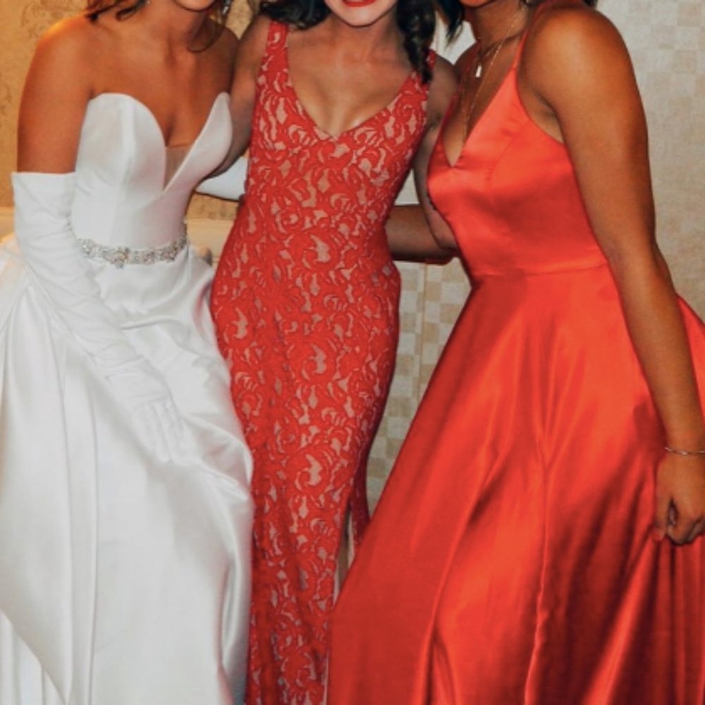 BCBG Lace Gown